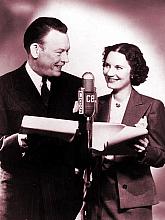 Fred Allen and his wife Portland Hoffa