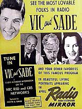 Promotion for Vic & Sade